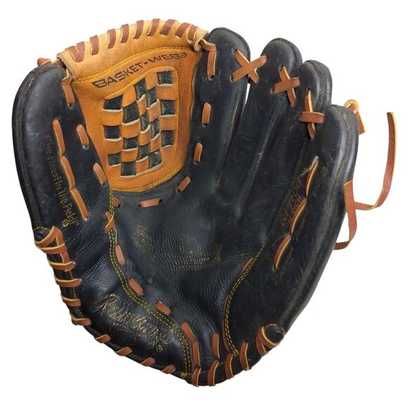 Rawlings RPR06 Player Preferred Fastback 12 Inch Baseball Glove RHT Black Weave - Picture 3 of 5